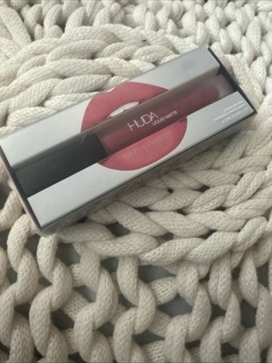 Huda Beauty Liquid Matte Lipstick BABY DOLL  Transfer Proof NIB