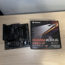 GIGABYTE B550M AORUS PRO-P Socket AM4 Micro ATX AMD Gaming Motherboard