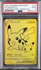 2021 POKEMON SWSH BLACK STAR PROMO #145 FULL ART/PIKACHU V PSA 9