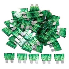 30 Amp Standard Blade Fuse, 30A Automotive Fuse for Car Truck