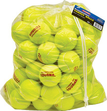 Pressureless Tennis Ball 60 Count Pack of 1 ,Yellow