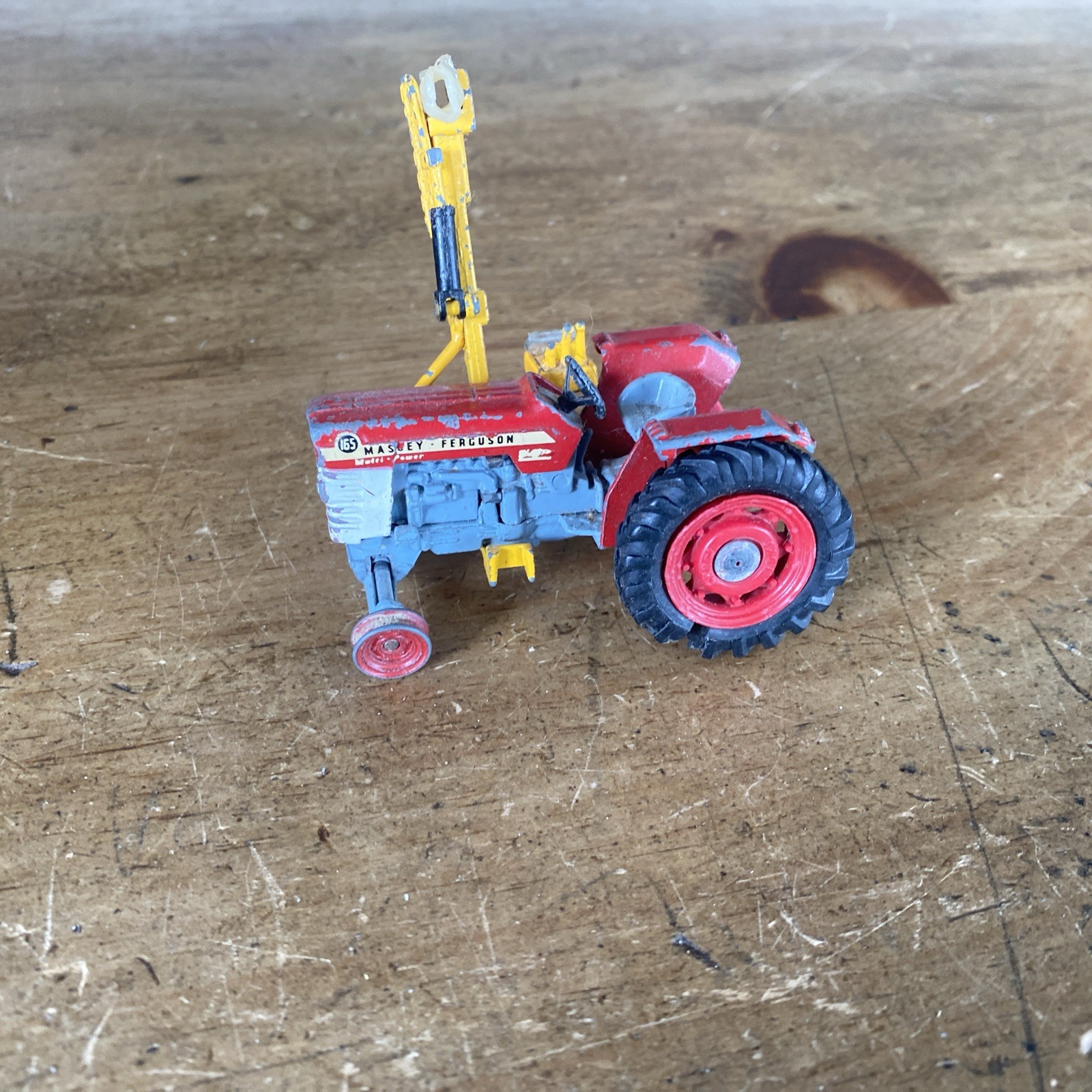 Corgi Toys Original Diecast 73 Massey Ferguson 165 Tractor With Saw #c427