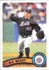 2011 Topps #66 R.A. Dickey Diamond Anniversary Limited Edition