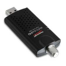 HAUPPAUGE WinTV-DualHD Dual USB 2.0 HD TV Tuner for Windows PC 1595,Black