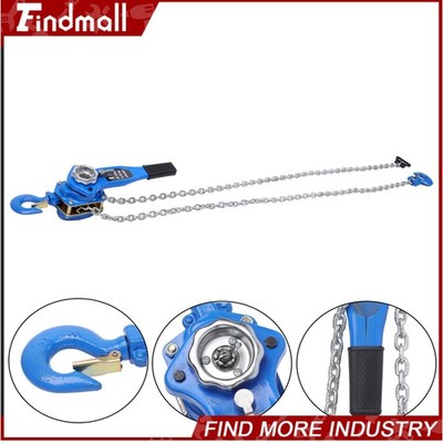 Findmall 1650lbs Trigger Hoist 10ft Lifting Height G80 Chain Come Along Puller