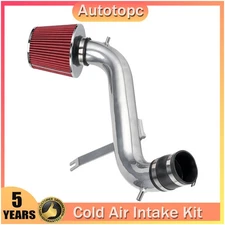 Cold Air Intake Kit + Red Filter 2.75" Sliver Tube Fits 2001-2005 Lexus IS300