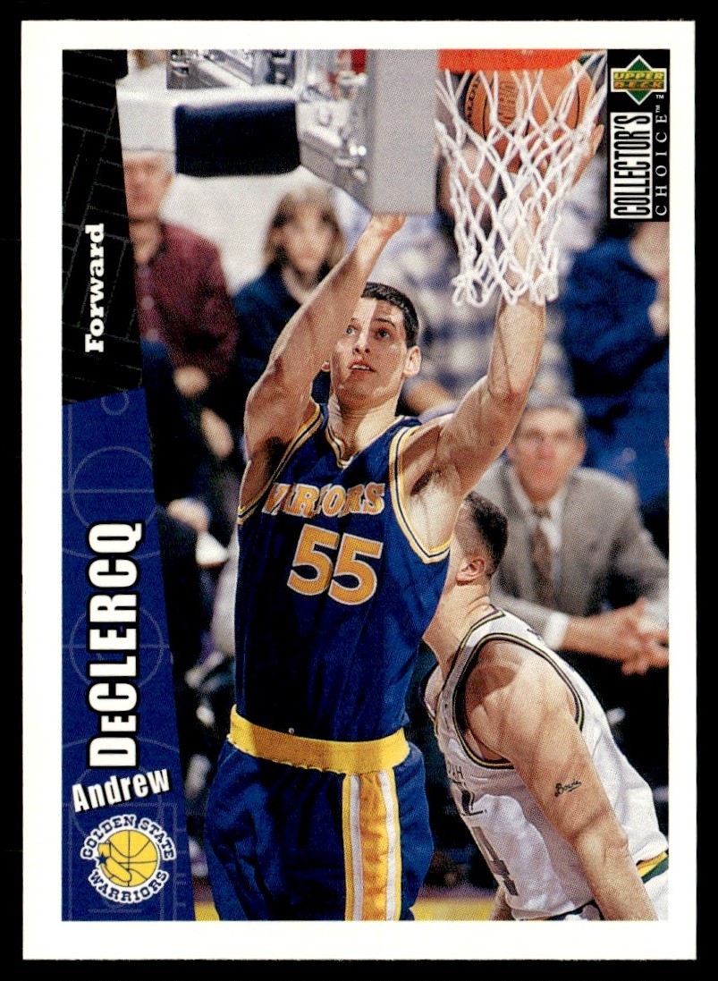 1996-97 Collector's Choice Andrew DeClercq Golden State Warriors #243