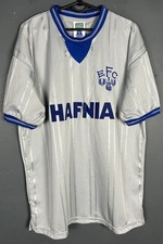 RETRO REPLICA MENS FC EVERTON 1983/1985 AWAY SOCCER FOOTBALL SHIRT JERSEY SIZE L