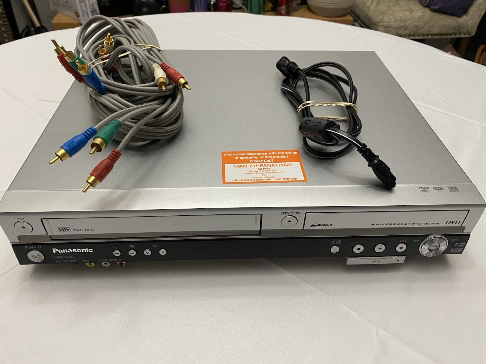 Combo Panasonic Dmr-es35vs  *works Great* *no Remote*
