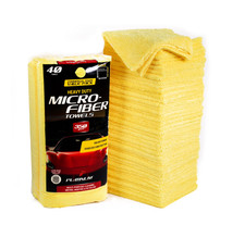 Platinum Series Heavy Duty Multi-purpose Microfiber Detailing Towels 40 Pack Y