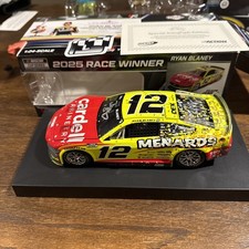 Ryan Blaney 2025 Autographed Nashville Win 1/24