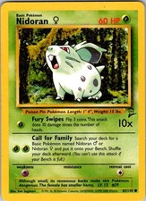 Nidoran 82/130 Base Set 2