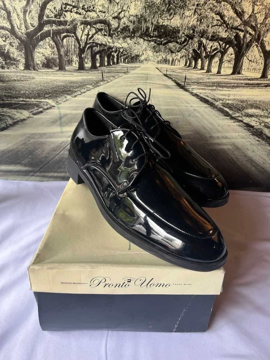 Pronto Uomo Oxford Dress Shoes for Men for sale | eBay display picture 2