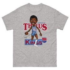 Reggie Theus Kings Vintage Style T Shirt Retro Graphic Tee