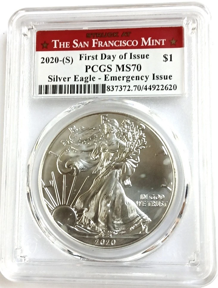 American Eagle MS 70 Graded 2020 Silver Bullion Coins for sale | eBay