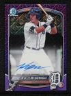2025 Bowman Chrome Prospect Purple Mojo Refractor 132/150 Kevin McGonigle Auto