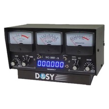DOSY TFC-3001-S 1000W SSB SWR WATT METER w/ FREQUENCY COUNTER  SPEAKER TFC3001S