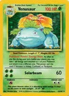 Base Set Pokémon TCG Venusaur WoTC 1999 15/102