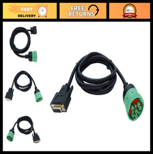 9-Pin J1939 to DB15 ELD Cable for Truck Fleet Management - 6.6ft/2M Length