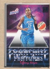Tiffany Hayes 6 2019 Donruss WNBA Franchise Features