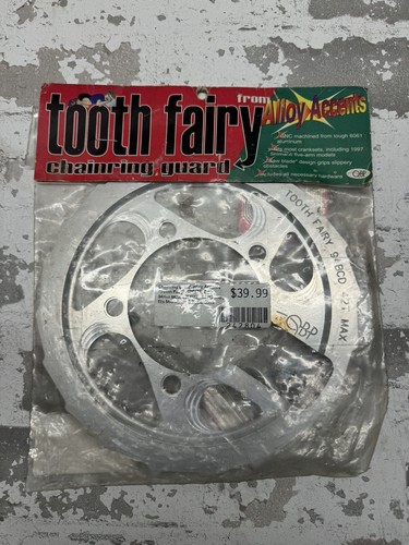 Vintage QBP TOOTH FAIRY Chain Ring Guard 94 BCD 5 Bolt NOS