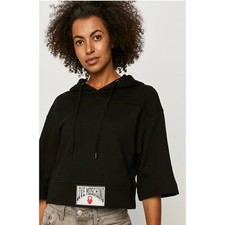 NWOT Love Moschino Cropped Sweatshirt 335 size 6