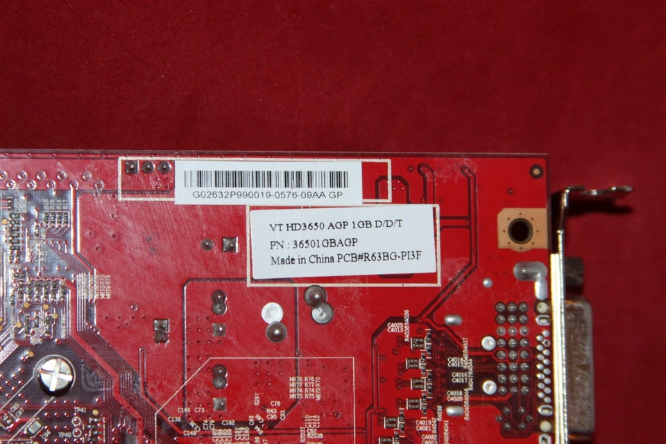 Visiontek ATI Radeon HD 3650, 1GB, AGP Graphics Card (36501GBAGP, VT-400511T) - Image 4 of 4