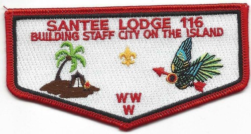 OA 116 Santee Lodge Flap S17 Island 2000 Issue [PD118]