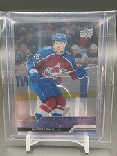 2023-24 UD Young Guns Clear Cut Ondrej Pavel Colorado Avalanche 