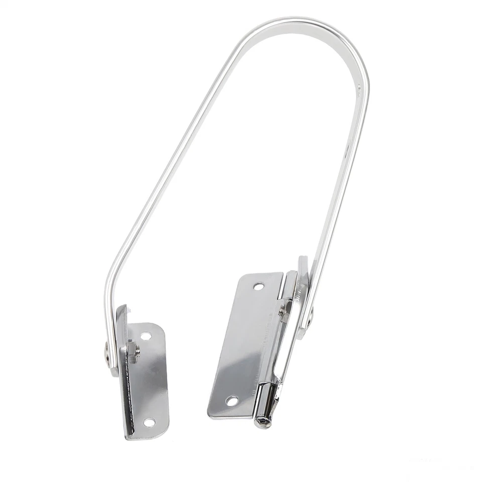 Juego de pares de espejos retrovisores manuales cromados para camioneta Ford serie F 1980-96 Foto 3 de 4