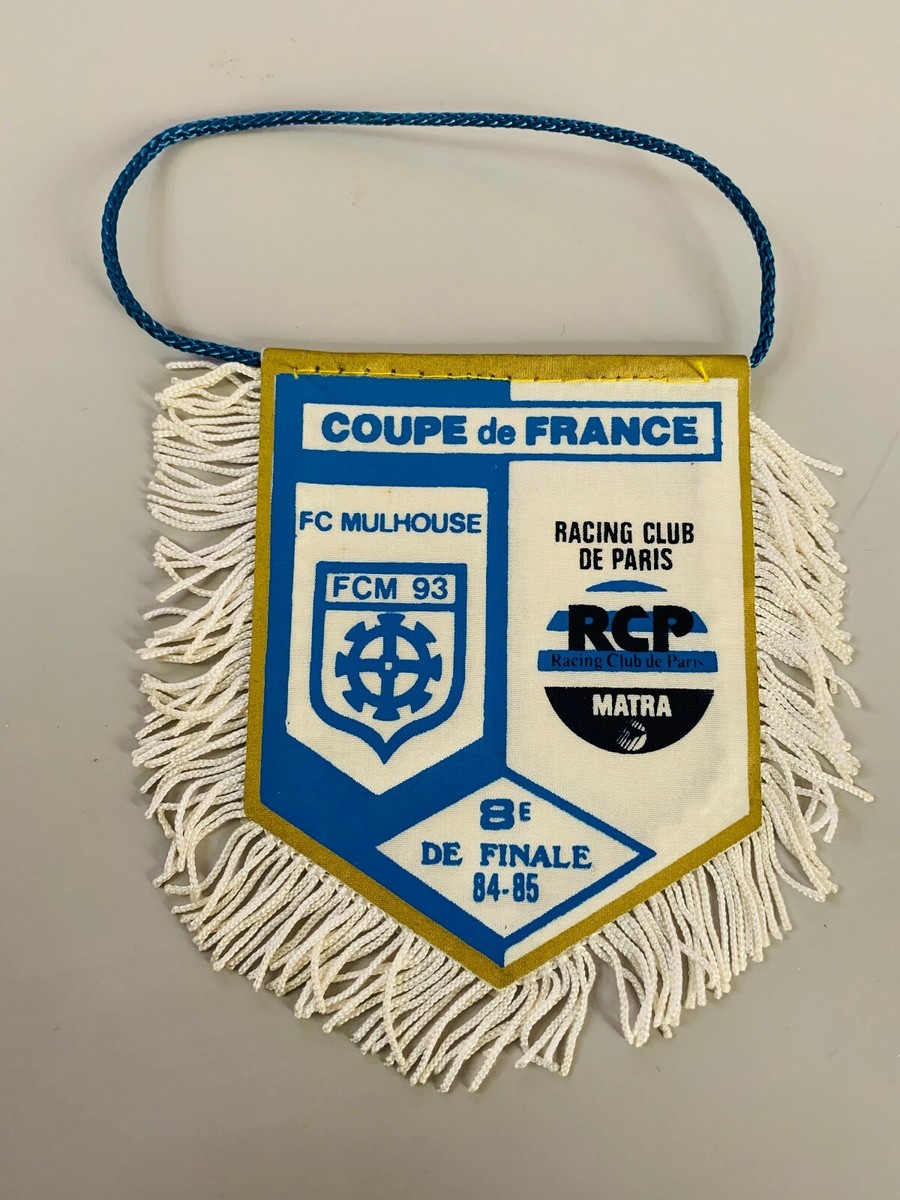 Ancien Fanion Racing Club De Paris Matra RCP - Vintage Football Français