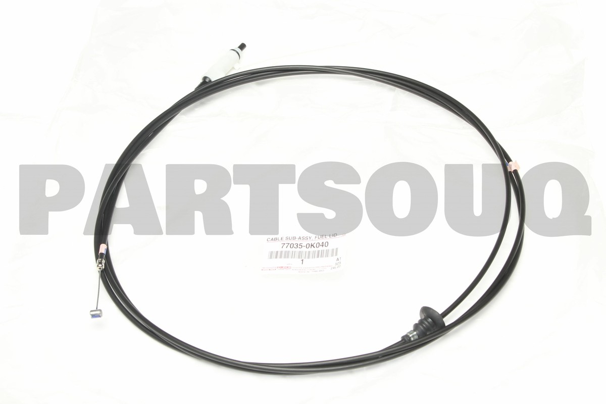 770350K040 Genuine Toyota CABLE SUB-ASSY, FUEL LID LOCK CONTROL
