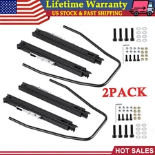2Pack Seat Slider Seat Mounting Track Assembly Kit For NRG Sparco Universal