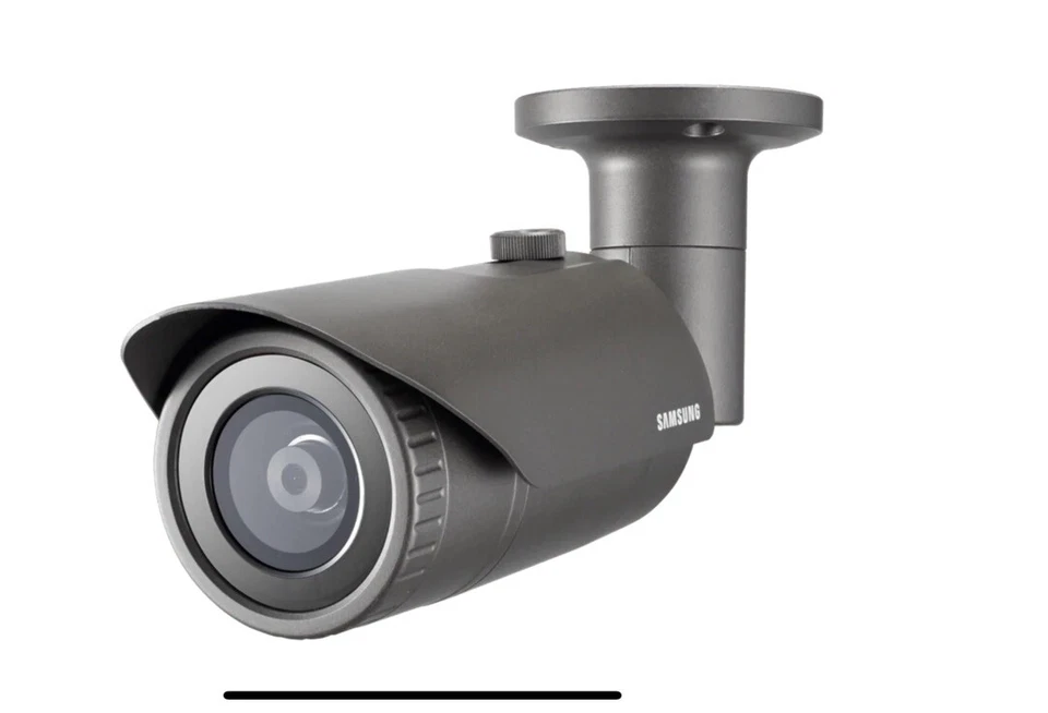 SAMSUNG QNO-6030RP 2MP 1080P HD IR OUTDOOR BULLET CCTV CAMERA 6MMLENS WATERPROOF - Image 2 of 4