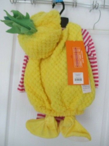 6 piezas Disfraz de Halloween de peluche de piña para bebé 6-12M ¡Hyde and Eek! Tienda NUEVA - Imagen 3 de 10
