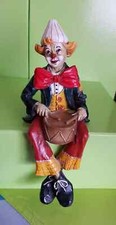 Vivian Formano Clown Kantenhocker mit Trommel  25cm  Neupreis 65€ !!!