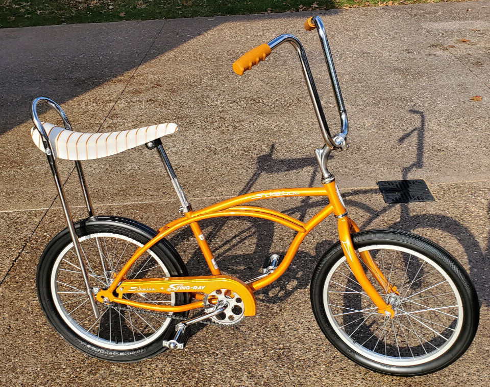 NEW Schwinn Stingray Bicycle 20" Coppertone Banana Seat Muscle Bike Retro Gold