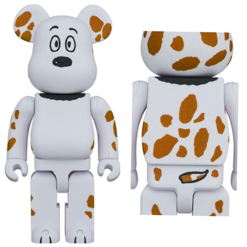 400% Bearbrick Peanuts Snoopy Be@rbrick 2021 Marbles Rare Limited Medicom Toy - Picture 1 of 11