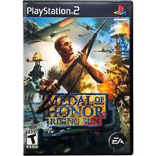 Medal Of Honor Rising Sun - Sony Playstation 2 Pristine Tested Authentic