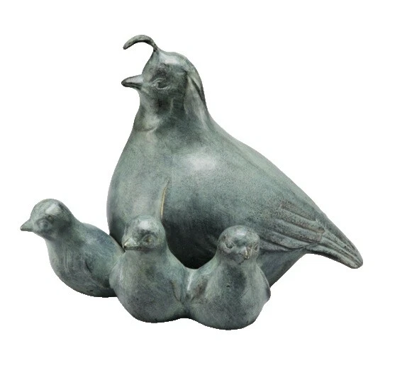 Animales de aluminio esculturas al aire libre resistente a la Intemperie