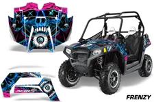 UTV Graphics Kit Decal For Polaris RZR 800 800S 2011-2014 FRENZY U