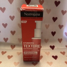 2x Neutrogena Stubborn Texture Niacinamide Serum for Acne-Prone Skin 1fl READ
