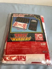RARE Space Invaders 30th Anniversary White 120cm Length Towel #F38