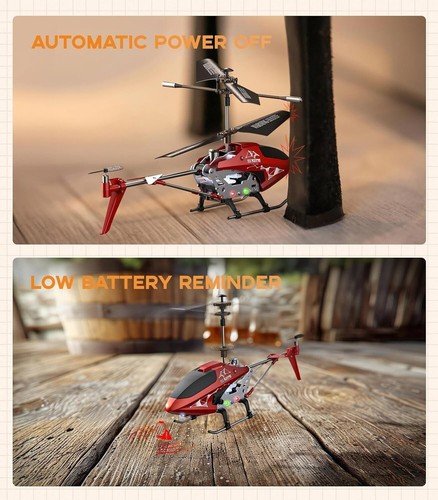 S107H-E RC Helicopter with Altitude Hold, 3.5 Channel, Gyro Stabilizer - For Kid - Picture 2 of 8