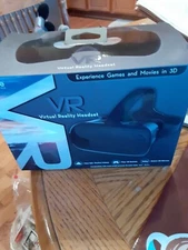 Vibe Essentials VR Virtual Reality Headset (Black) New