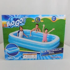 Bestway H2O Go Inflatable Rectangular 8-Foot Above Ground Pool #C687