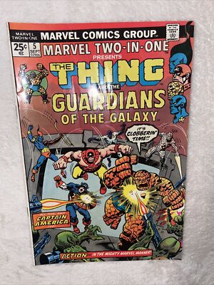 Marvel Comics The Thing and the guardians of the galaxy #5