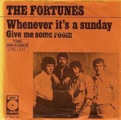 FORTUNES Whenever Its A Sunday 1973 NEVER seen HOLLAND ex vinyl!