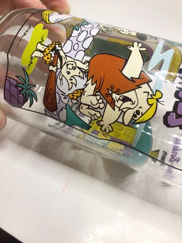 Hardees The Flintstones First 30 Years Glass Tumbler Little Bamm Bamm - Picture 22 of 24