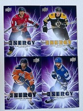 2019-20 Upper Deck Pure Energy #PE1 to #PE50  Hockey Card  Pick From List !!